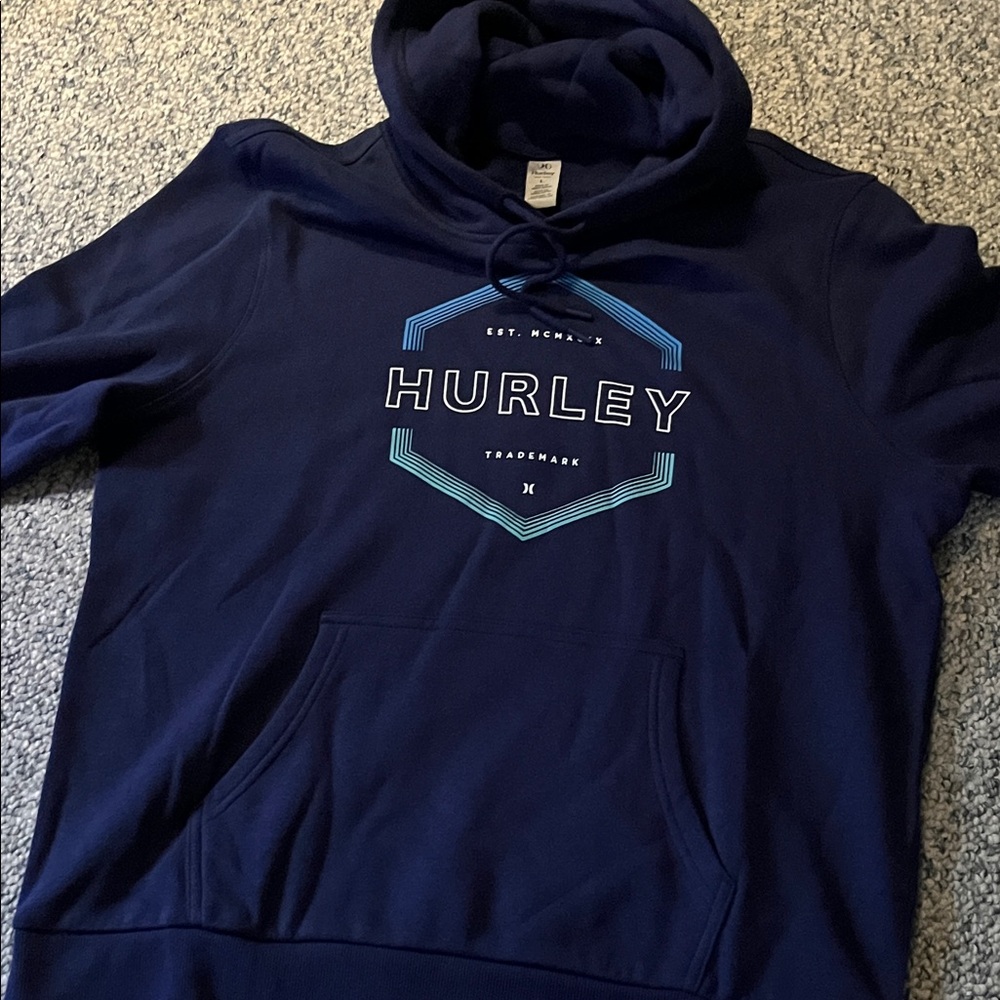 Hurley Deep Blue Pullover Hoodie
